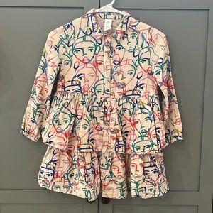 Girls Tiered Dress by Cristina Martinez